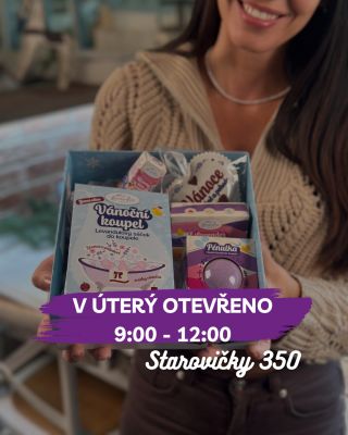 Zítra máme otevřeno! 💜 I když je v úterý státní svátek, náš obchůdek u dílny ve Starovičkách bude otevřený – od 9:00 do...