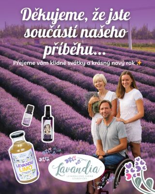 🎄 Děkujeme! Opravdu. Z celého levandulového srdce. 💜 Další rok je za námi a byl to… ✨ fičák ✨ radost ✨ dřina ✨ smích ✨ a...